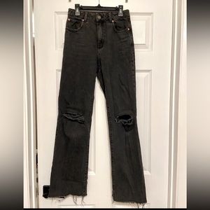 Garage '90s Straight Jean - Black (Women's Size 0)